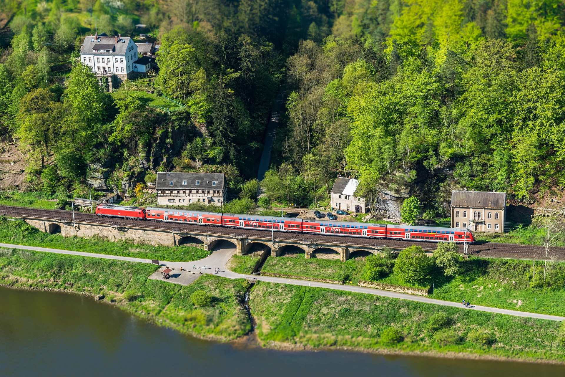 Admire the Natural Beauty Watch the Panoramic view from Train