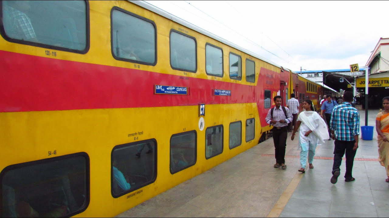 Double decker trains in India Double decker express train