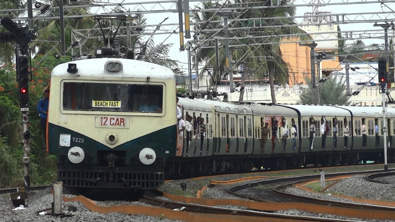 Suburban trains in India