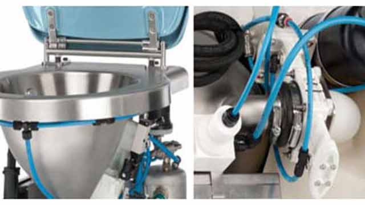 Bio Vaccum Tiolet in Train