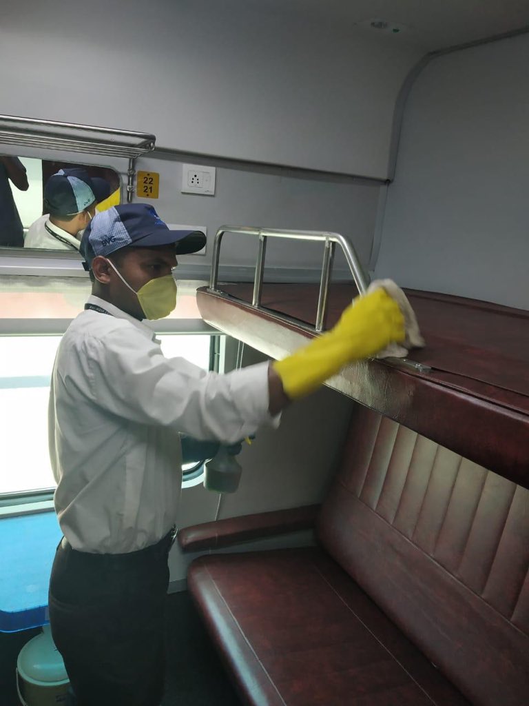 Removal of curtains from Bogies