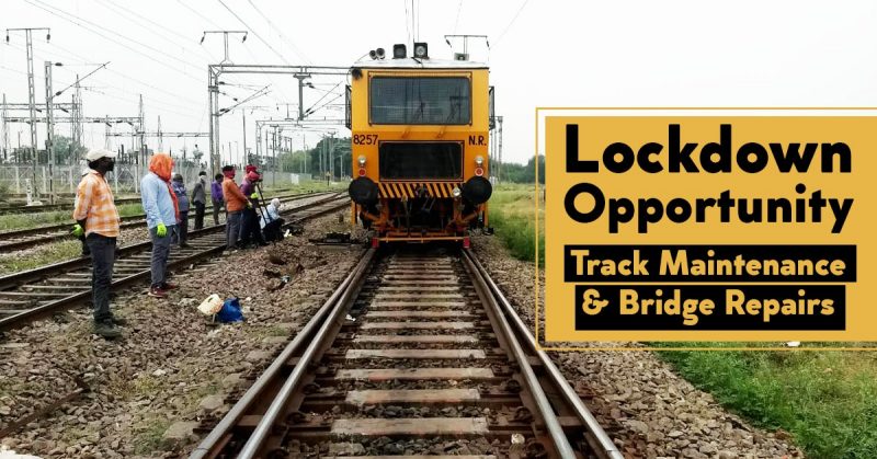 Indian Railways Repaired 12,000 Km of Tracks during Lockdown