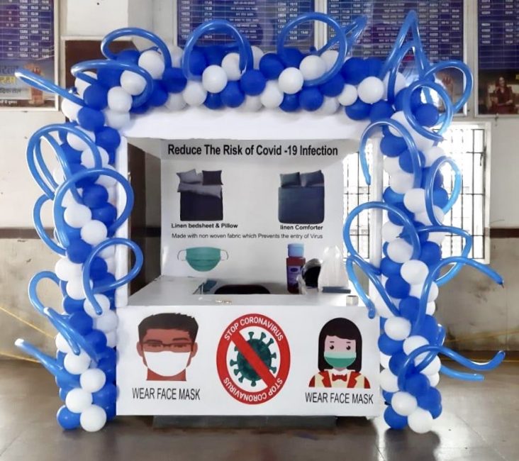 Indian Railways First Linen Kiosk Machine Inaugurated at Patna Junction