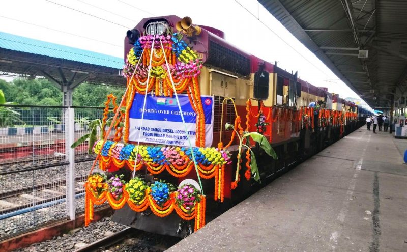Indian Railways Has Sent 10 Rail Locomotives to Bangladesh
