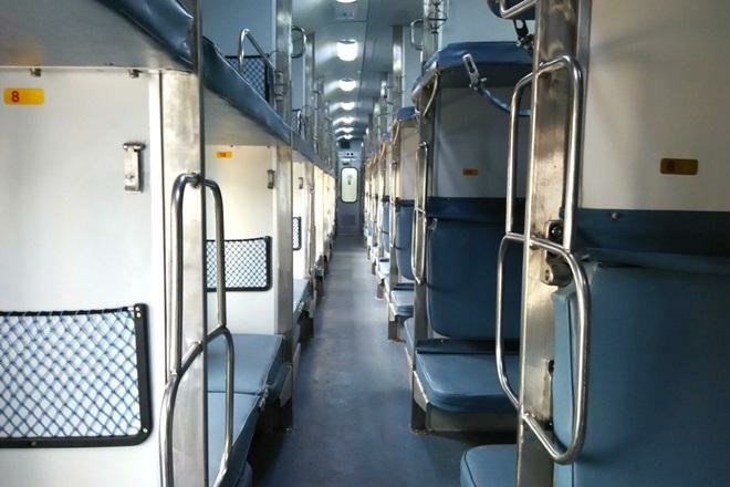 Indian railways trains interior