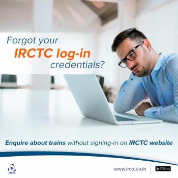 IRCTC website log in
