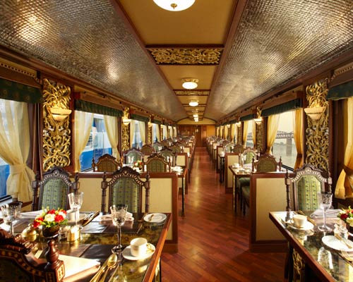 maharaja express dining car