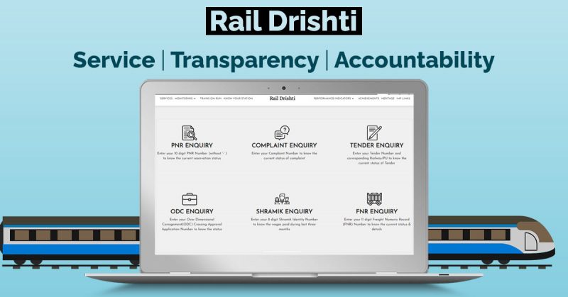 Rail Drishti: Features and Services