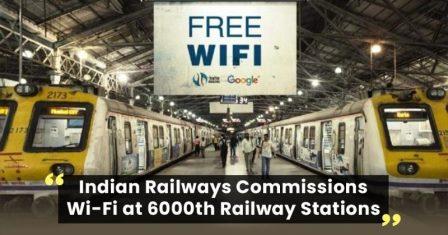 Now Enjoy Free Wi-Fi Facility at More Railway Stations in India