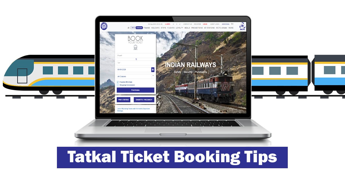 train ticket booking tips for tatkal scheme