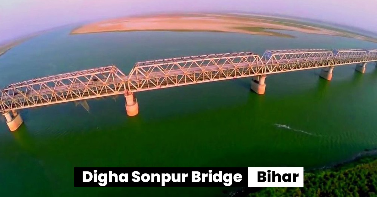 Rail cum Road Bridge in India