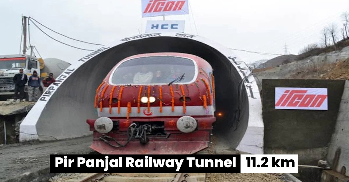 Longest Railway Tunnel in India
