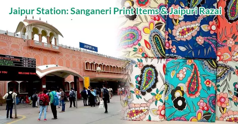 Jaipur Station is promoting Sanganeri Print items under OSOP