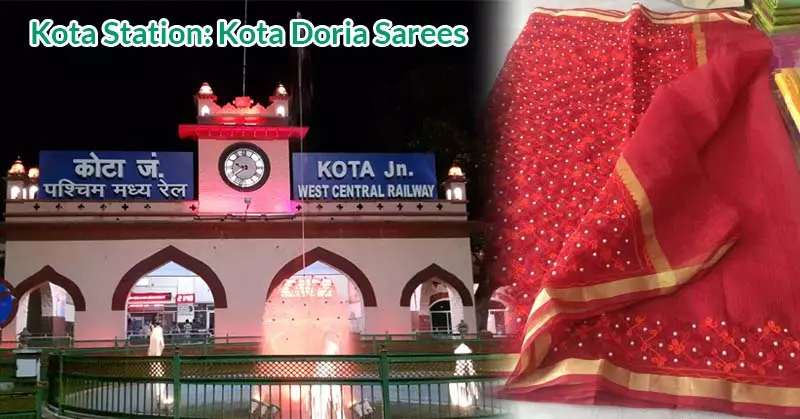 Kota Station (KOTA): Kota Doria Sarees