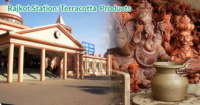 Rajkot Station (RJT) : Terracotta Products