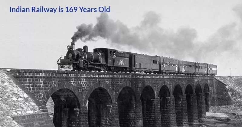 Indian Railways facts that it is 169 Years Old