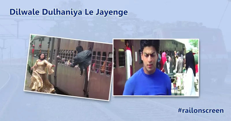 Trains features in Bollywood movies