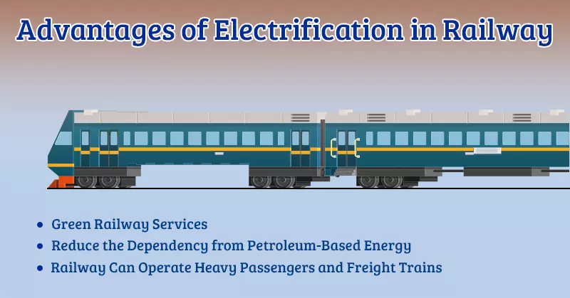 Advantages of Electrification in Railway