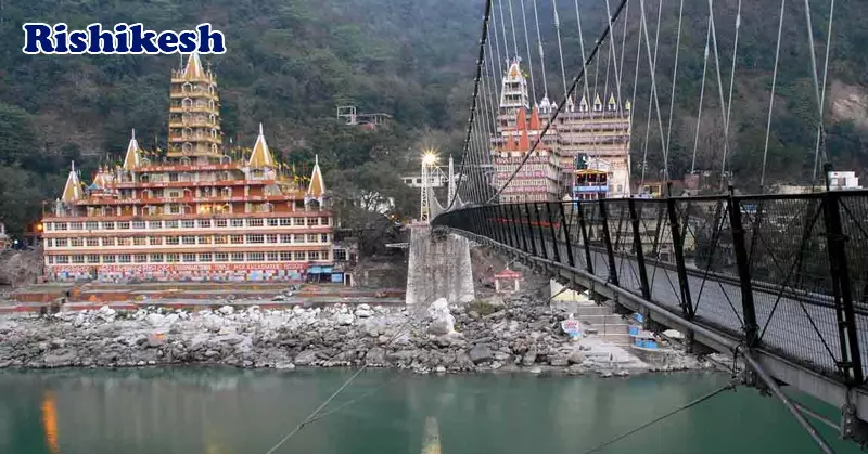 Rishikesh vested on river Ganges