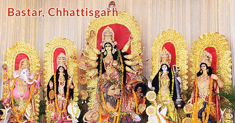 Bastar, Chhattisgarh top location for Durga Puja