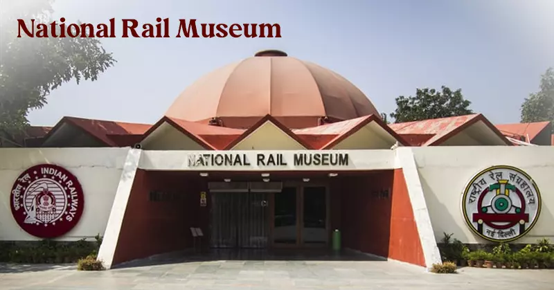 Trip to delhi National Rail Museum is must visit place in delhi 