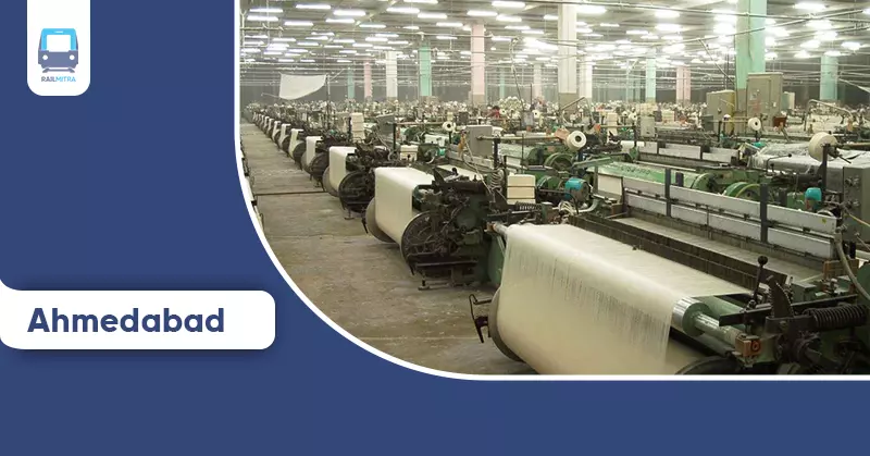 Ahmedabad india's number 1 textile city