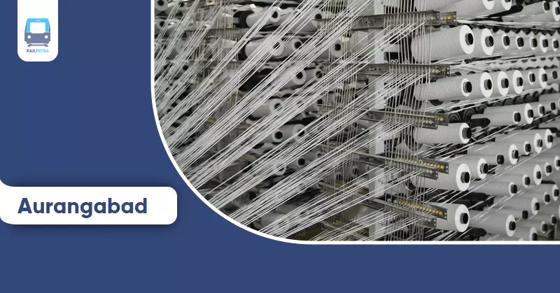Aurangabad textile site in india