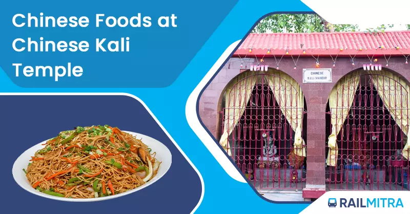 Chinese Foods at Chinese Kali Temple
