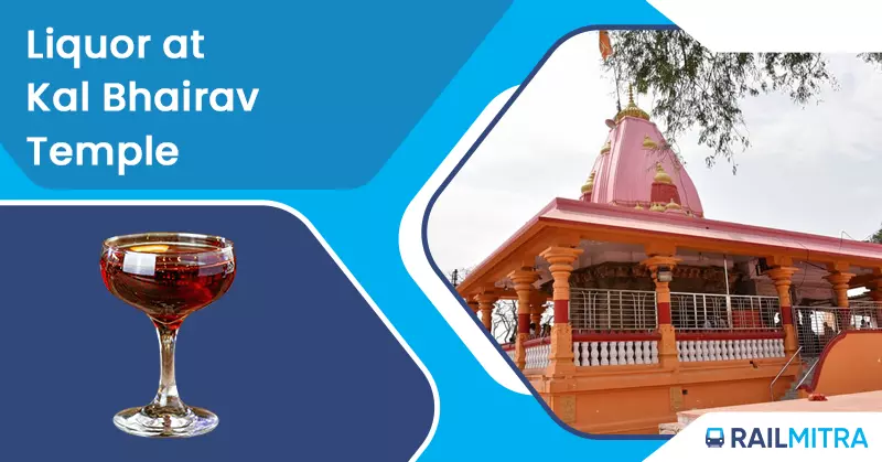 Liquor at Kal Bhairav Temple