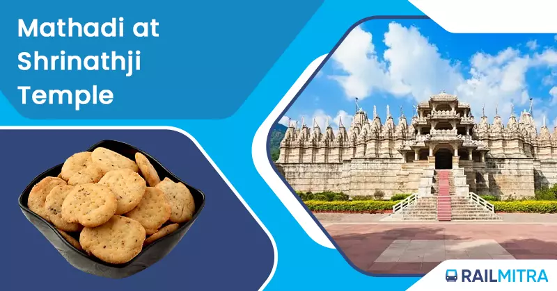 Exclusive prasad Mathadi at Shrinathji Temple