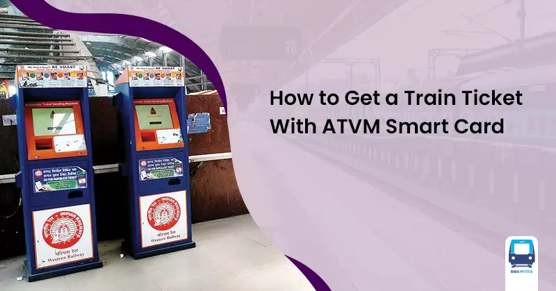 How to Get a Train Ticket With ATVM Card
