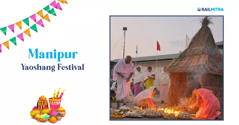 Manipur experience the holi with distinct name Yaoshang Festival