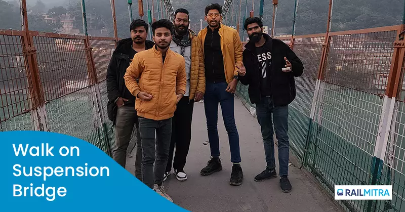 Walk on Suspension Bridge