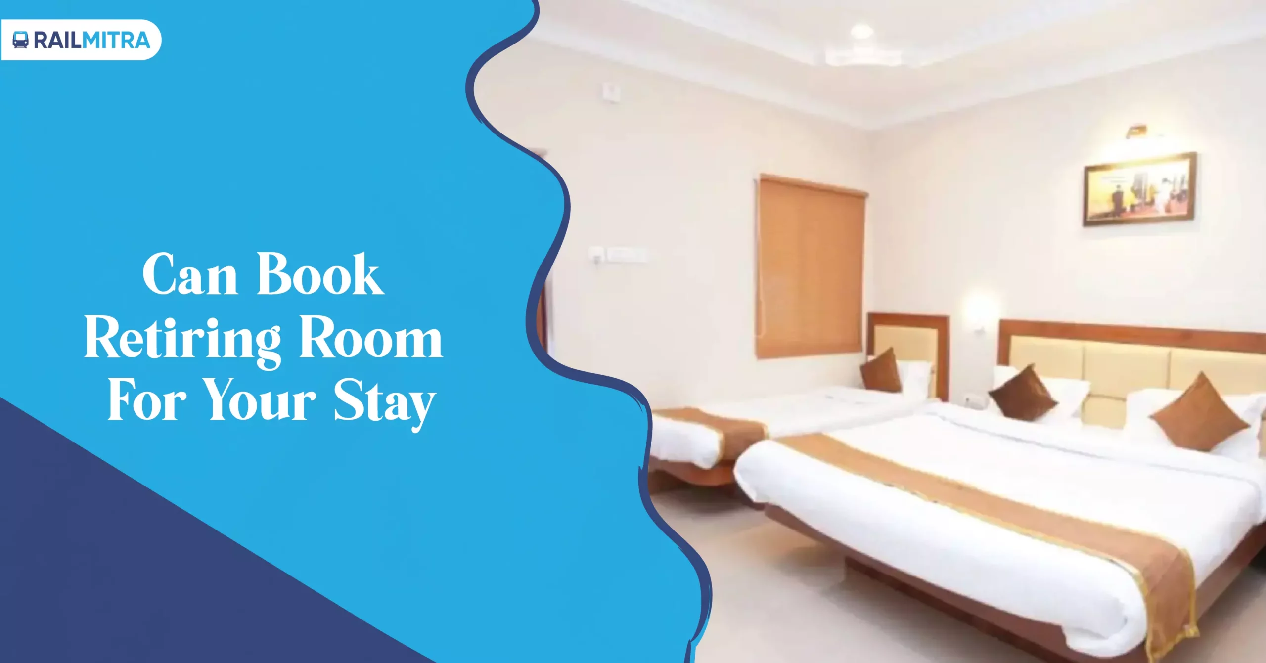 Rights and Responsibilities of a Rail Passengers allows you to Book Retiring Room For Your Stay