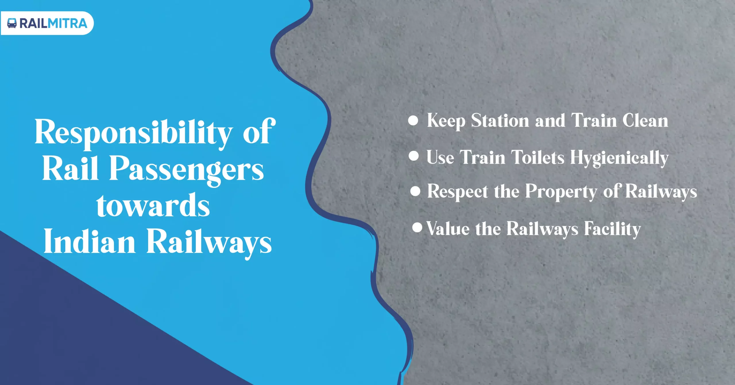 Responsibility of Rail Passengers towards Indian Railways