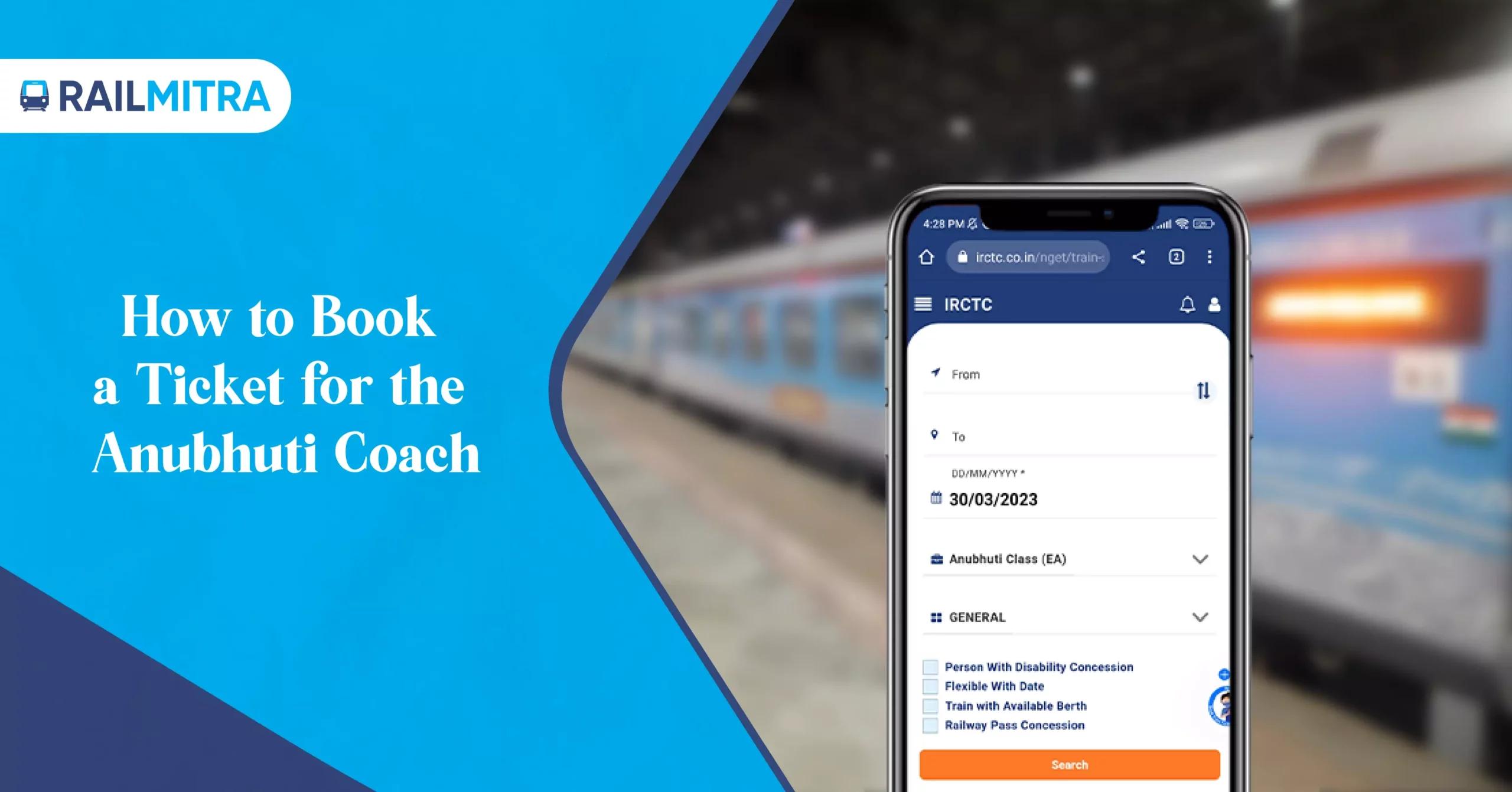 How to Book a Ticket for the Anubhuti Coach