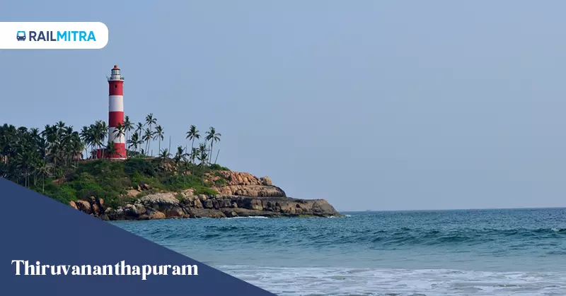 Southern India's beach city Thiruvananthapuram