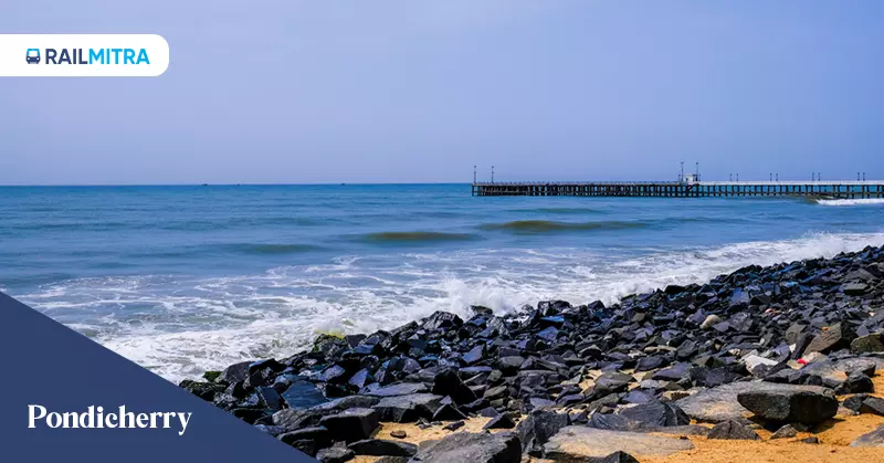 top beach city in india pondicherry