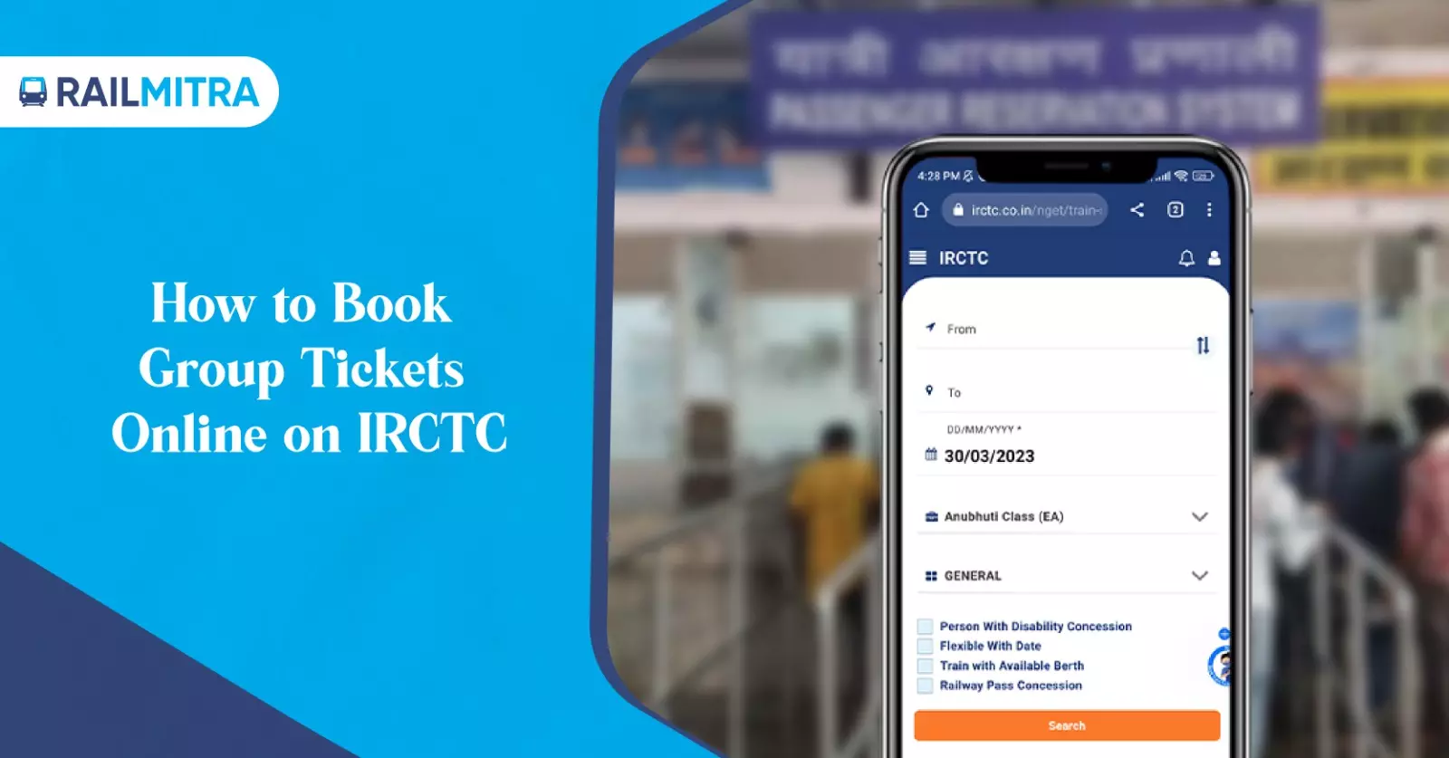 How to Book Group Tickets Online on IRCTC
