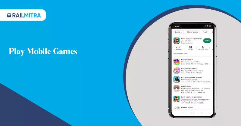 Play Mobile Games