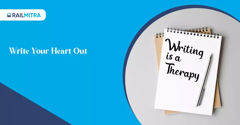 Tips to make train trip Interesting: Write Your Heart Out