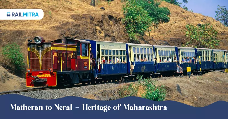 A Beautiful Train Route in India Matheran to Neral - Heritage of Maharashtra