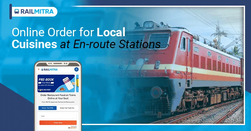 Online Order for Local Cuisines at En route Stations