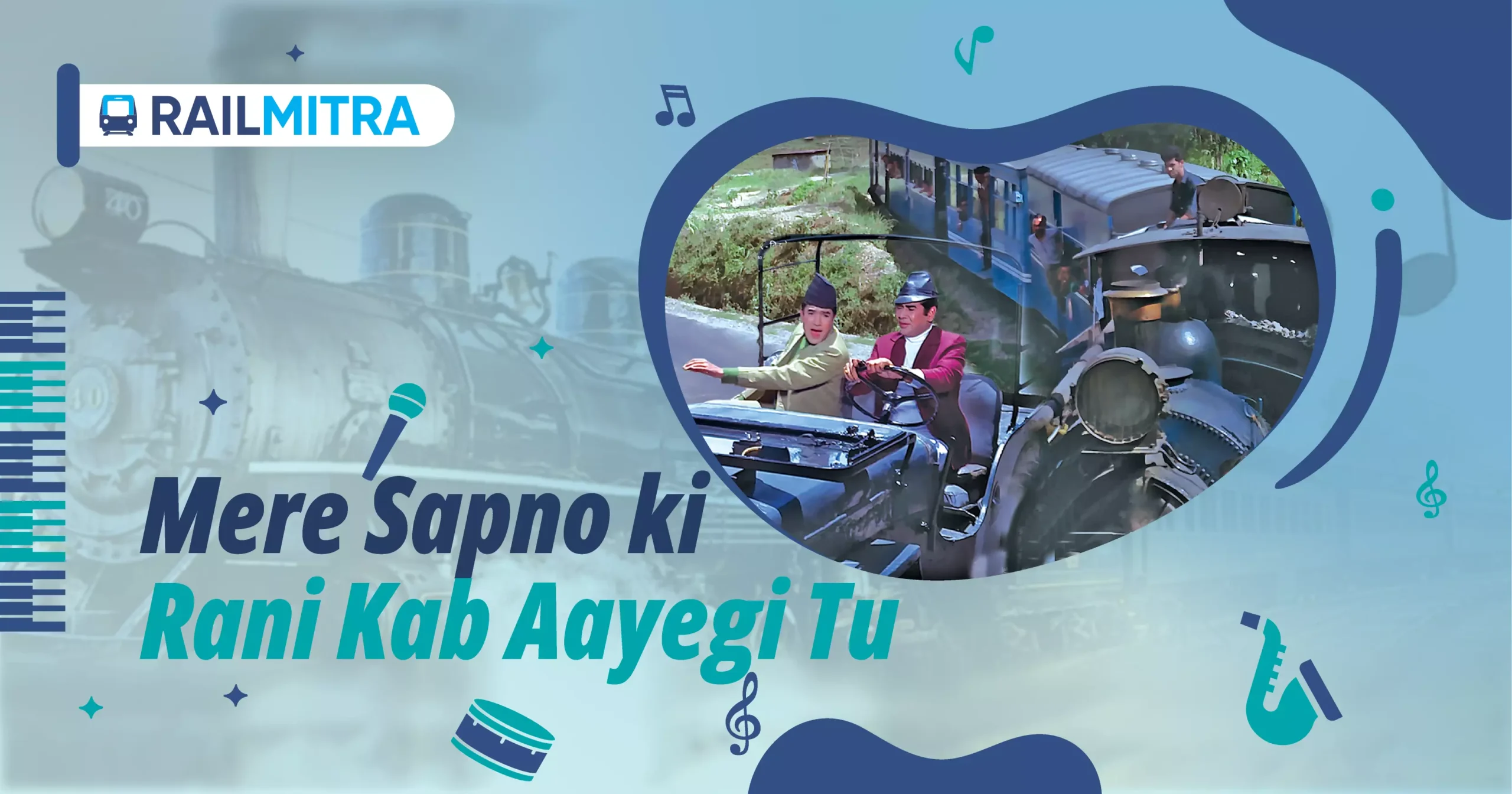 Mere Sapno Ki Rani Kab Aayegi Tu RAILMITRA