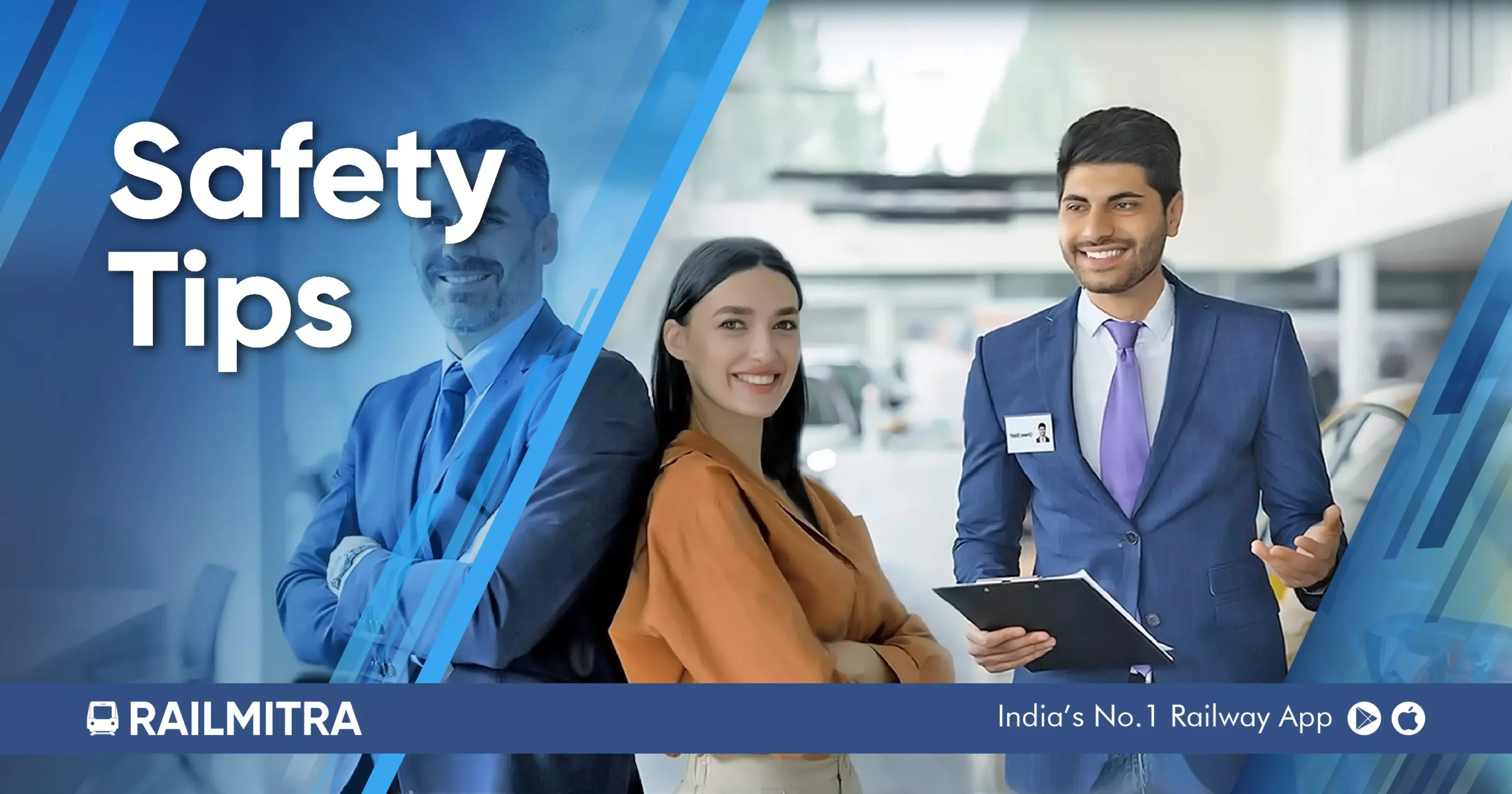 Safety Tips RailMitra