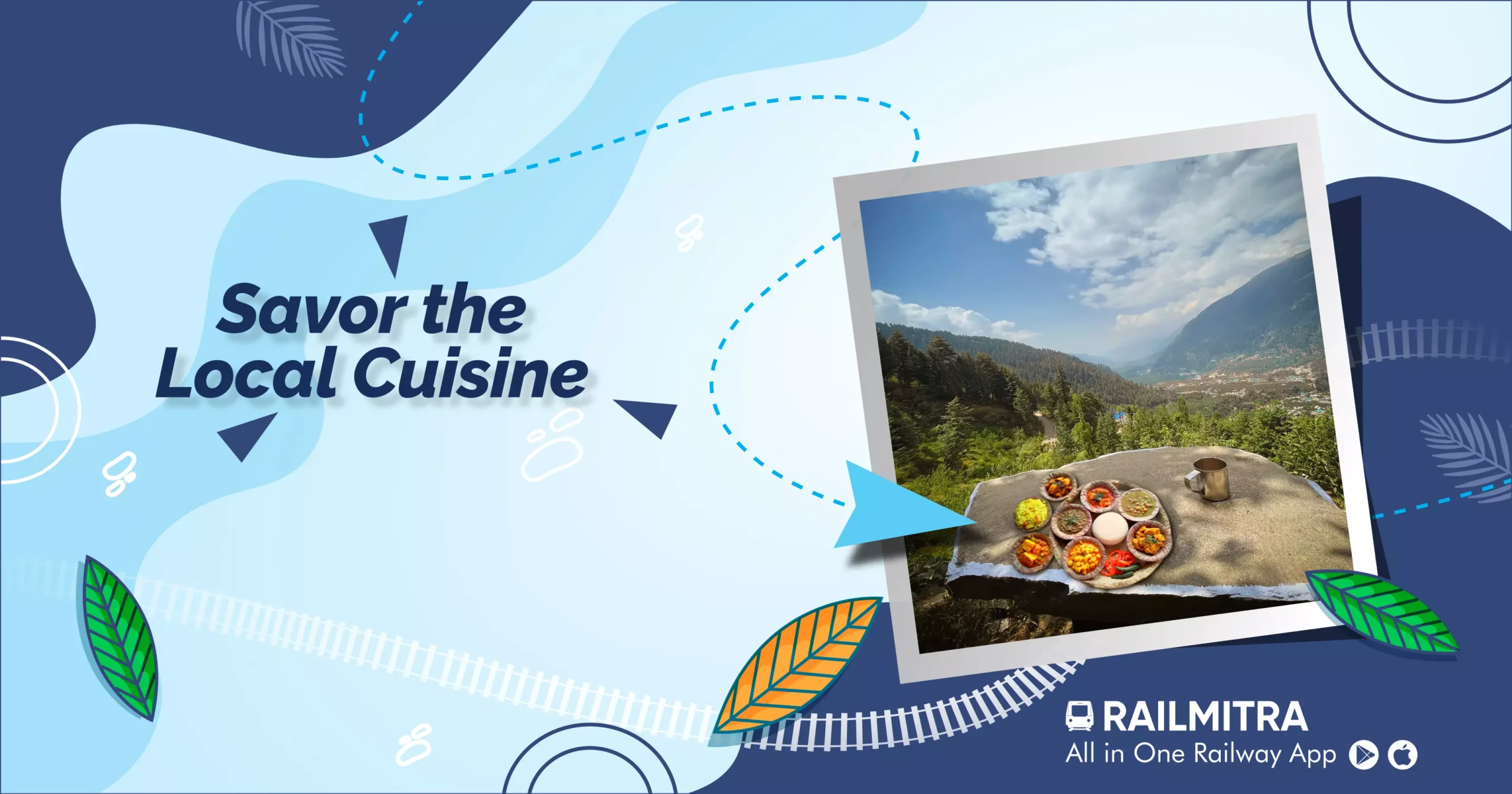 Savor the Local Cuisine RailMitra.wepb