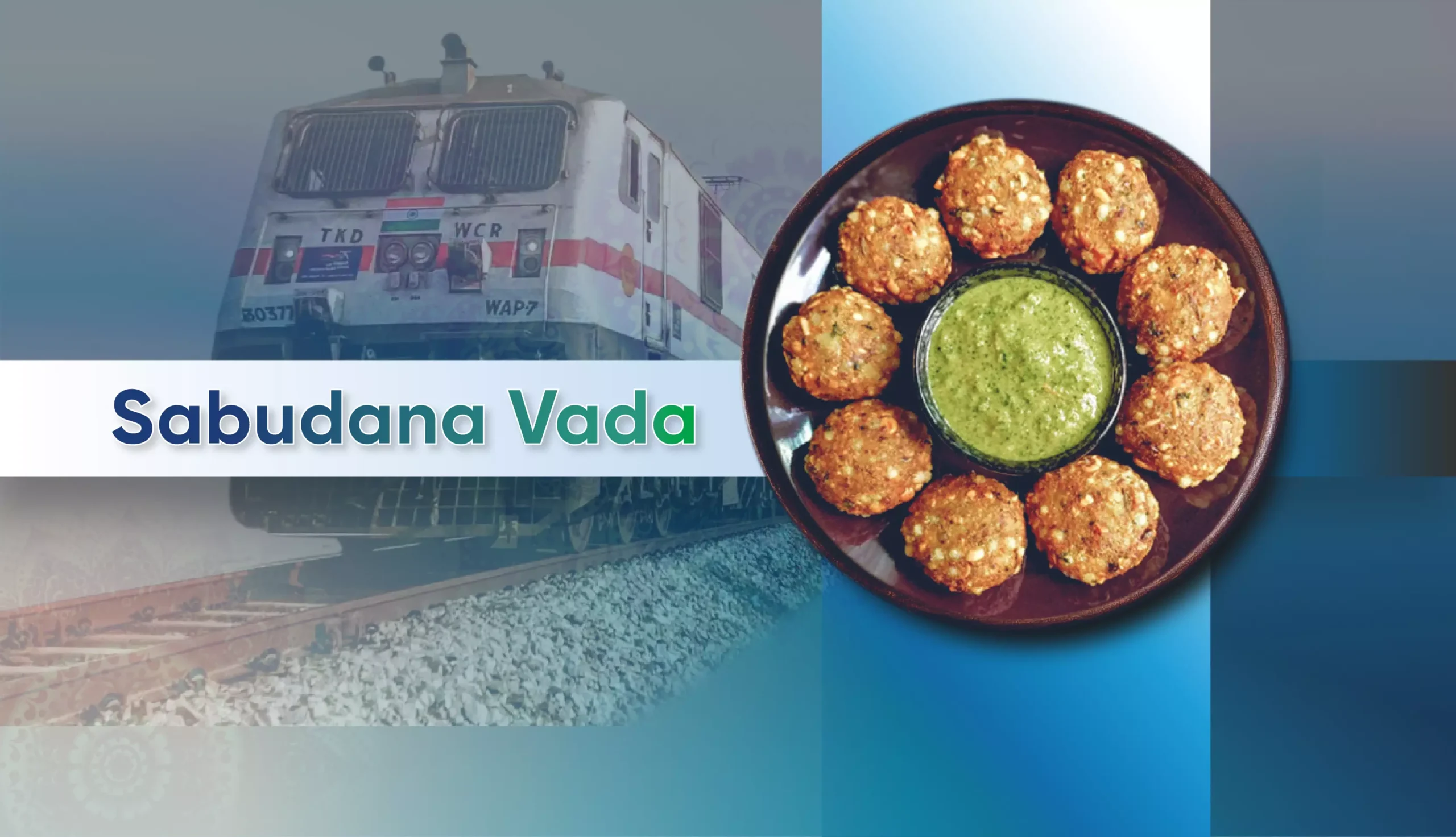 Sabudana Vada RailMitra