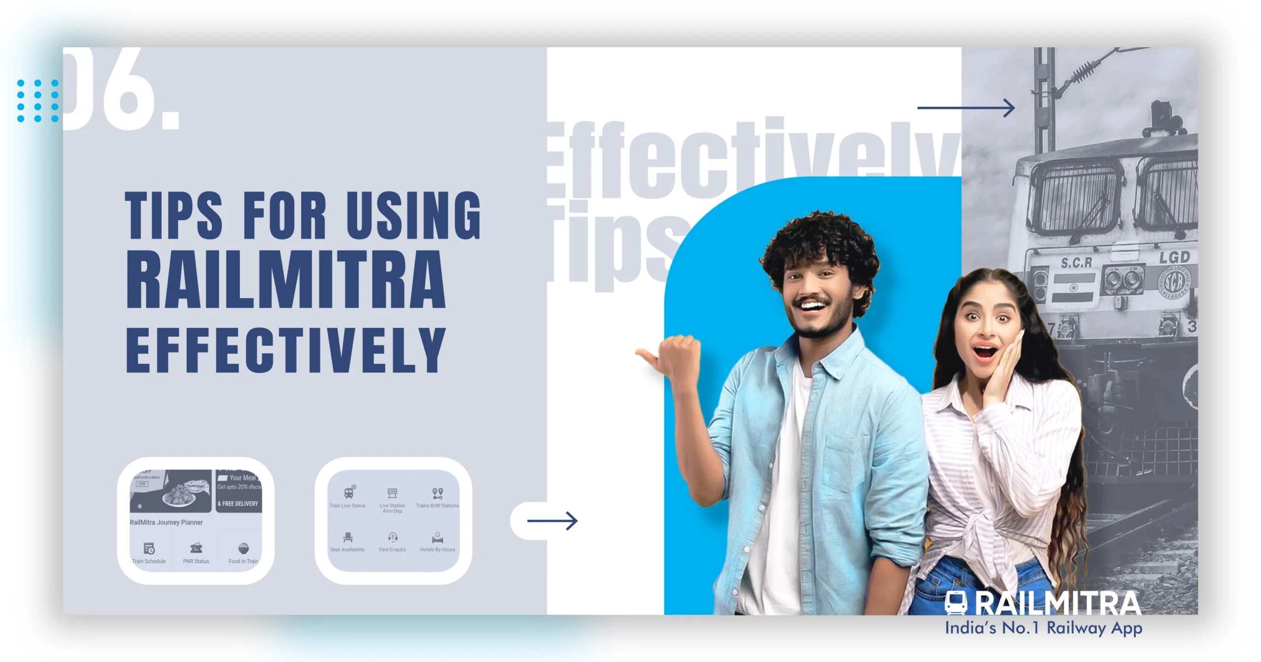 Tips for Using RailMitra Effectivel RailMitra