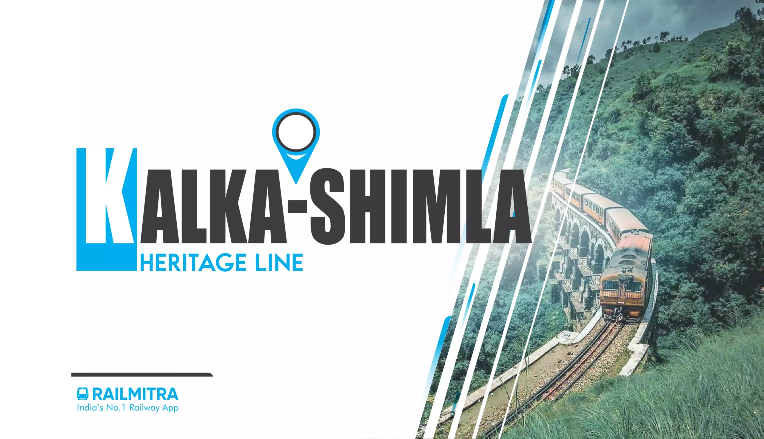 Kalka-Shimla Heritage Line RailMitra