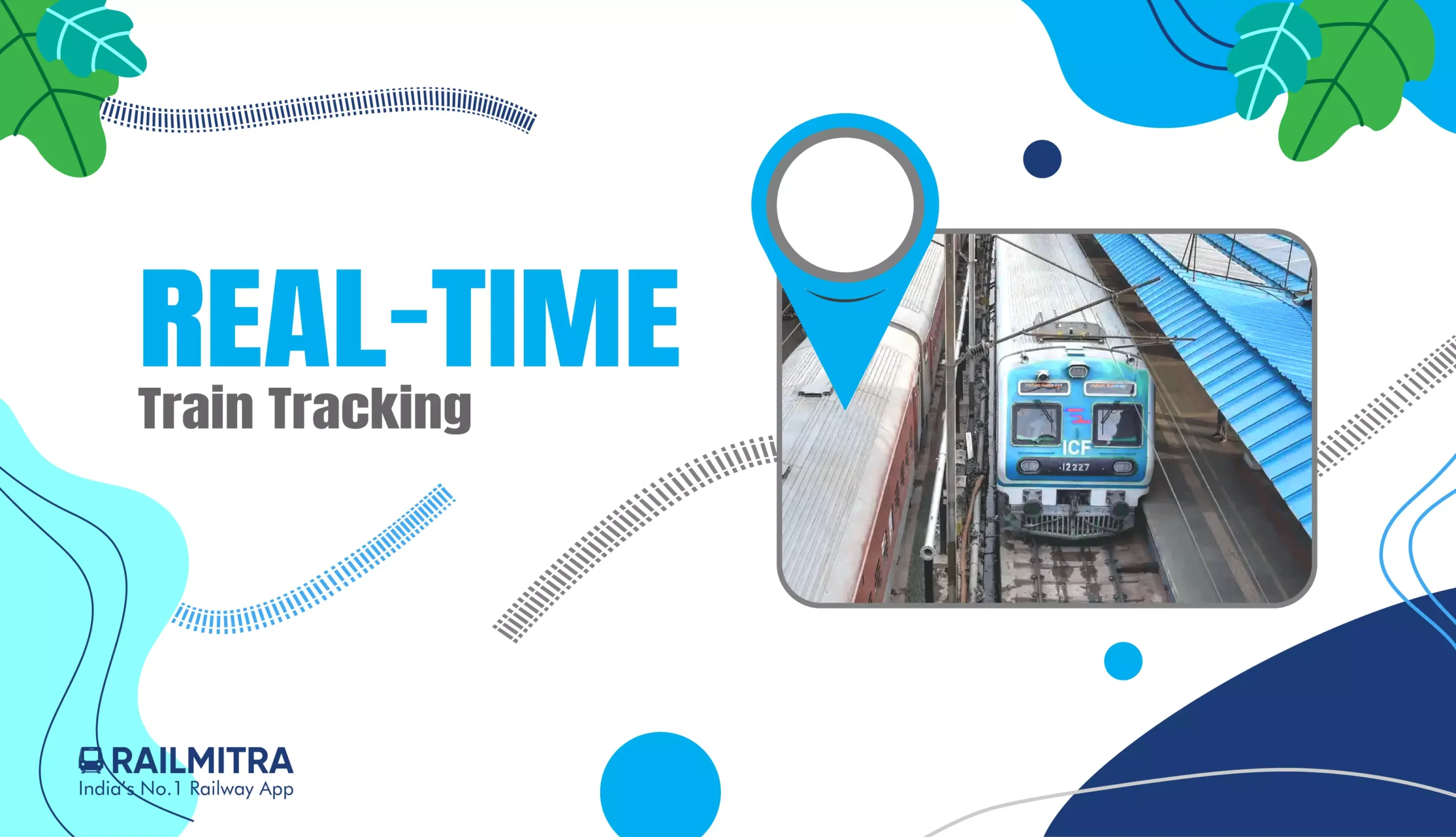 Real-Time Train Tracking RailMitra
